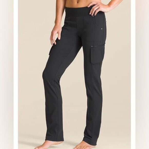Athleta Dark Heather Gray Northpeak Cargo Pants Size Small - Picture 1 of 16